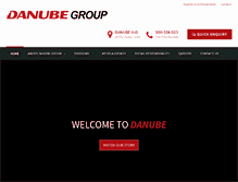 Tablet Screenshot of aldanube.com